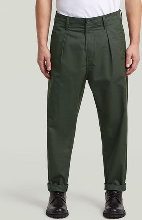 G-Star The Ignaz- Correct Pleated Chino Relaxed - Grijs - Heren