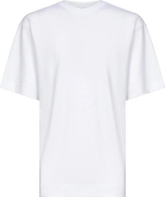 Dries Van Noten Oversized T-shirt - Heren - T-shirts - Wit - M - Katoen - Tops
