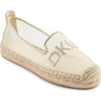 DKNY Mallandra Logo Espadrille in Bone at Nordstrom Rack, Size 8.5