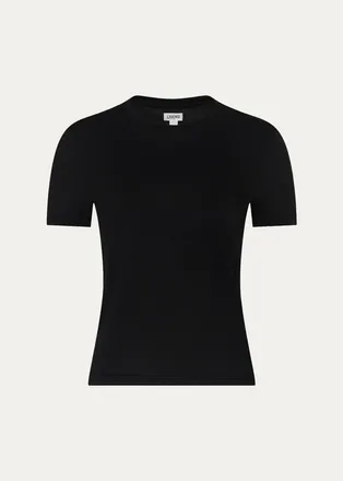L'agence Aileen Cotton Crewneck T-Shirt