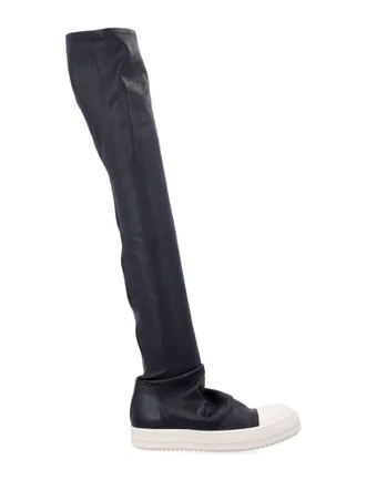 Rick Owens Black Over-the-Knee Sneakers