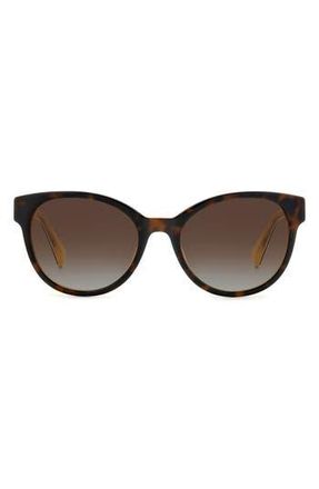 Kate Spade New York nathalie 55mm gradient round sunglasses in 0086-La at Nordstrom Rack
