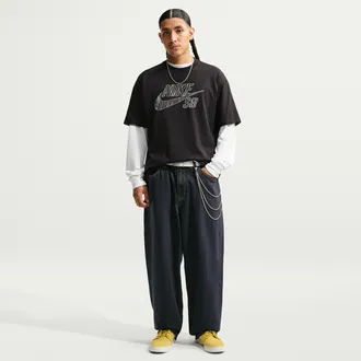 Nike Mens Nike SB Yuto Horigome Denim Skate Pants in Blue | IM5635-451