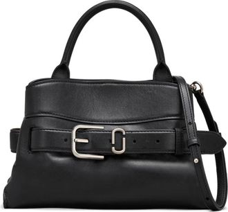 Marc Jacobs The Small Satchel Bag - Dames - Handtassen - Zwart - ONE Size - Leer - Tassen