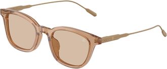 Moncler ME6027D LENTIS Asian Fit 303793 Mens Sunglasses Brown Size 50