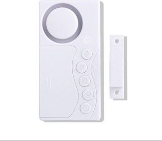OEM Alarma Para Puertas Y Ventanas Con Contacto Magn&eacute;tico Y M&uacute;ltiples Modos - F&aacute;cil Instalaci&oacute;n (pilas Aaa No Incluidas)
