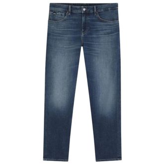 HUGO BOSS Jeans, Heren, Blauw, 2Xs, Katoen, C-Re. Maine Jeans