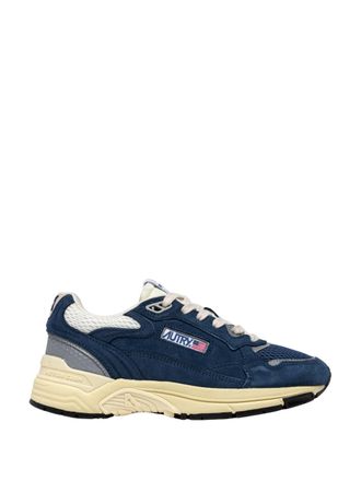 Autry Hyperway Navy Blue Low Sneakers