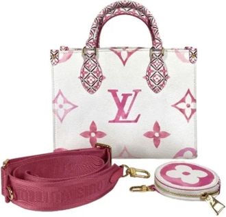 Louis Vuitton Pre-owned Canvas totes - Dames - Vintage Shopper - Wit - ONE Size - Vintage