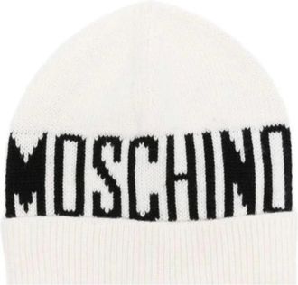Moschino unisex, Accessori, Bianco, M, new
