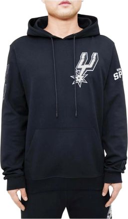 Pro Standard Pro Standard San Antonio Spurs Classic Chenille Hoodie in Black Men