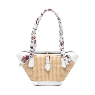 Dolce & Gabbana Shoulder Bags, female, Multicolor, Size: ONE SIZE Coffa Rafia Viscose Bag