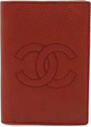Chanel Grained Calfskin Card Case (Pre-Owned)