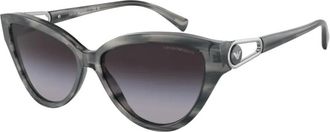 Emporio Armani Occhiali da sole cat-eye - Grigio