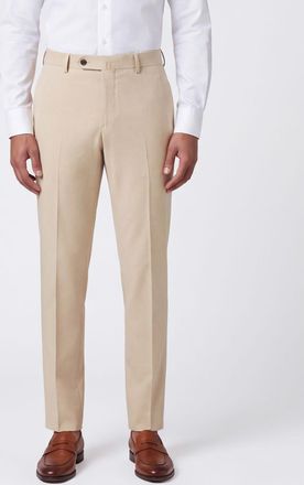 Pantaloni Torino Slim Fit Cotton and Silk Tailored Trousers with Welt Pockets