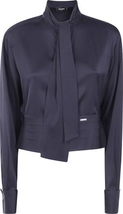 Dsquared2 Shirt Cropped Tuxedo