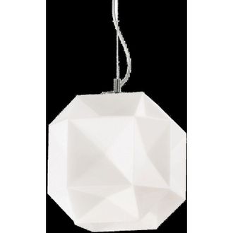 Dmora L&aacute;mpara Colgante Piozzano, Estructura De Vidrio, Blanco