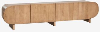Sklum Mueble Tv 220x40 Cm En Madera De Mango Agathe Sklum