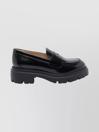 Stuart Weitzman leather loafers