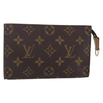 Louis Vuitton Pre-owned Clutches, female, Brown, Size: ONE SIZE Pre-owned Vintage Canvas Clutch