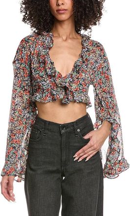 AFRM Afrm Clinton Wide Sleeve Top