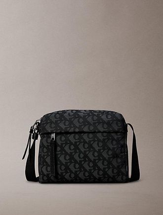 Calvin Klein Bandolera de jacquard con logo