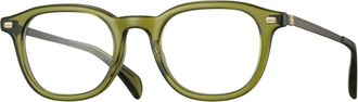 Eyevan 7285 Clubman-E Optisch Montuur - unisex - Brillen - Groen - 49 MM - Accessoires