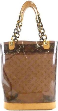 Louis Vuitton Pre-owned Monogram Cabas Ambre Tote Bag - Dames - Vintage Shopper - Bruin - ONE Size - Vintage