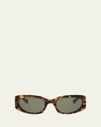 Celine Journey 57mm Rectangular Sunglasses