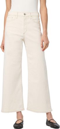 Joe's Ecru Wide Leg Jean