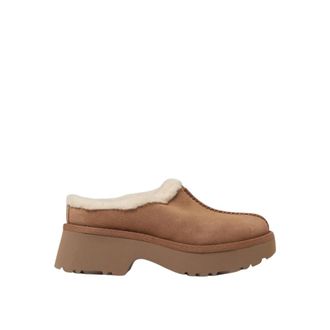 UGG Winter Boots, female, Brown, Size: 11 US Brown High Heel Platform Clog