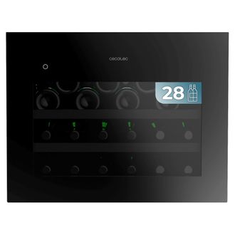 Cecotec Cecotec Vinoteca Integrable 28 Botellas 45x60cm Con Compresor Bolero Grandsommelier Bi 28000 Touch Matt Black Compressor