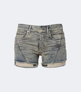 Rick Owens DRKSHDW - Shorts di jeans Lana