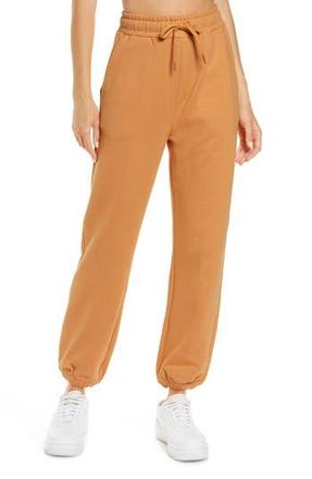 WeWoreWhat We Wore What Drawstring Cotton Sweatpants in Gold at Nordstrom Rack, Size Small