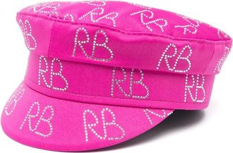 Ruslan Baginskiy Hats - Dames - Hoeden - Roze - S - Katoen - Accessoires