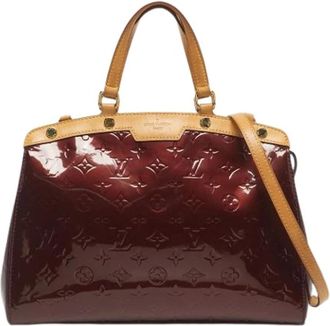 Louis Vuitton Pre-owned Handbags, female, Red, Size: ONE SIZE Pre-owned Vintage Canvas Handbag