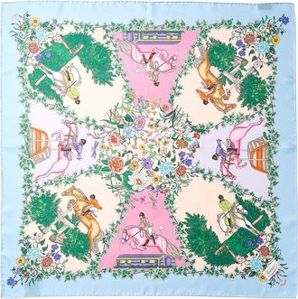 Gucci Printed Silk Scarf
