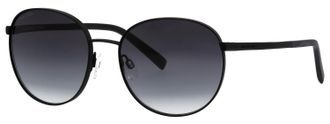 Marc O'Polo Sonnenbrille MARC OPOLO, Herren, schwarz (schwarz matt), matt, metallic, Sonnenbrillen Sonnenbrille, Form rund, Logoschriftzug auf B&uuml;gel und Glas, Pol