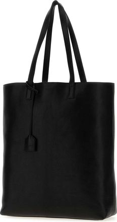 Saint Laurent Mens Bold Tote Black Leather