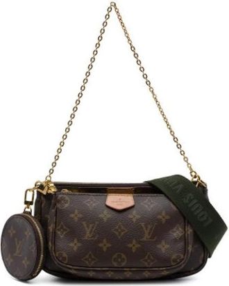 Louis Vuitton Pre-owned Multi-Pochette Accessoires - Dames - Vintage Schoudertas - Bruin - ONE Size - Vintage