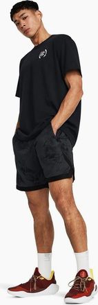 Under Armour Mens Relaxed Fit Short Sleeve T-Shirt - Black - Size: 40