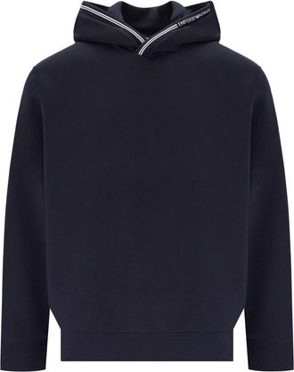 Armani jeans hoodie sale outlet