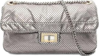 Chanel 2006-2008 2.55 Punching crossbodytas - Zilver