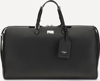Dolce & Gabbana Vittoria calfskin Travel Bag Male UNI