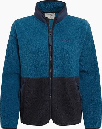 Craghoppers Womens Craghoppers Womens/Ladies National Trust Avens Two Tone Fleece Jacket - Porcelain Blue - Size: 18