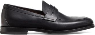 Ermenegildo Zegna Slippers - Heren - Loafers - Zwart - 40 EU - Schoenen