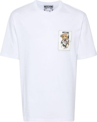 Moschino Teddy Bear T-shirt - men - Cotton - M - White