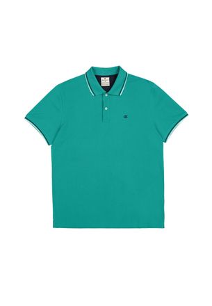 Champion Mens Legacy - Polo with Chest Logo, Green (GS130), XXL