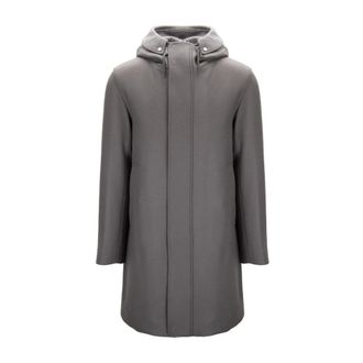 Herno Parkas, male, Gray, Size: XL Parkas