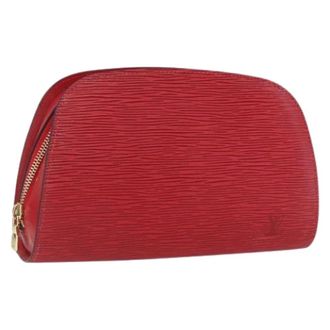 Louis Vuitton Clutch Vintage in Pelle Pre-owned - - Pre-owned - Donna - Rosso - ONE SIZE
